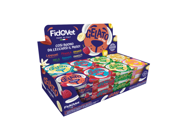 Espositore Gelato per Cani - 24 pz