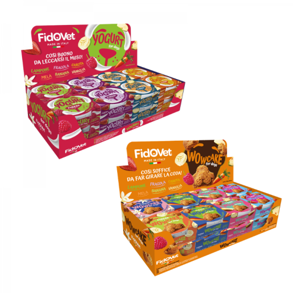 Espositore Yogurt + Espositore Wowcake 