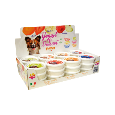  Yogurt and Dessert Display for Dogs - 24 pcs