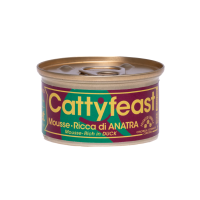 CattyFeast Mousse Rich in Duck - Adult - 24 x 85 g