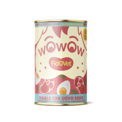 Wowow Pork with Hard Boiled Egg - Puppy 12 x 400g 
