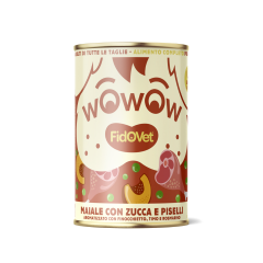 Wowow Pork with Pumpink & Peas 12 x 400 g