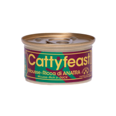 CattyFeast Mousse Rich in Duck - Adult - 24 x 85 g