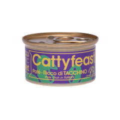 CattyFeast Patè rich in Turkey - Sterilized - 24 x 85 g