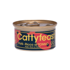 CattyFeast Patè rich in Tuna - Adult - 24 x 85 g